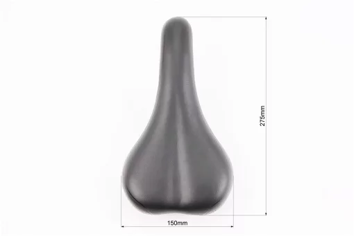 Сидіння MTB 275x150мм, ортопедичне, чорне HBAZ-018A, FIX-210334