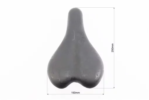 Сидіння CHILD 250x150мм, чорне з малюнком F001 Junior, FIX-210350