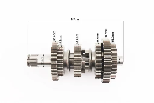 Коробка передач (два вала с шестернями) СВ-125/150cc тип 2, FIX-210427