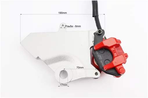 V200-F2 V250-F2 Тормозна система задня в зборі, FIX-210433