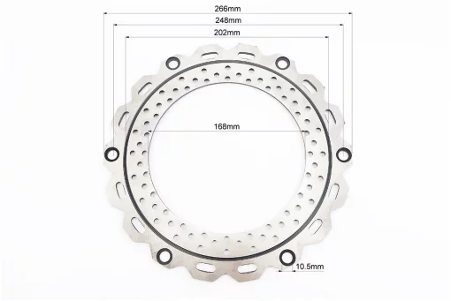 Диск тормозной передний CR-4, FIX-209959