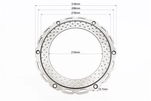 Тормозной диск передний MAX, FIX-210141