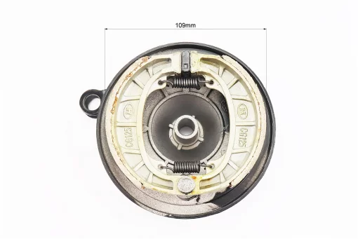 Крышка барабана тормозного (перед) + колодки TR-4, FIX-210187