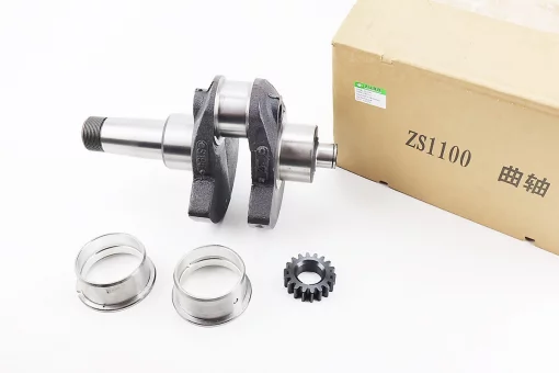 Коленвал ZS1100 + втулки + шестерня (возможен налет), FIX-210257