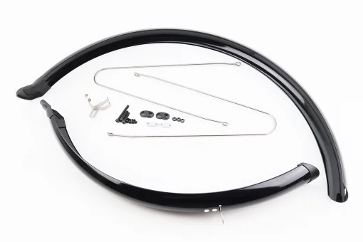 Крила пластмасові 28 з бризговиком, чорні SY-8155, FIX-210472