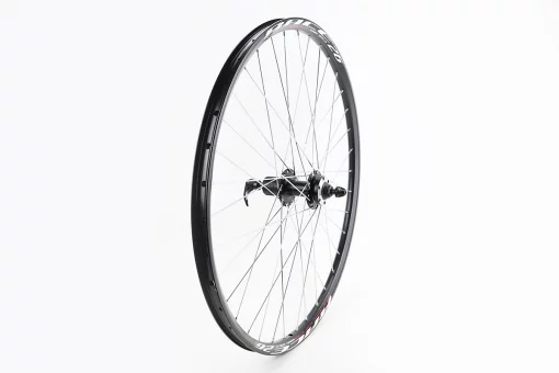 Колесо 26" заднее Disk-brake, обод "капля" и втулка 14Gx36H алюминиевые, под кассету 8-9зв, крепл. эксцентрик, "RECE26",