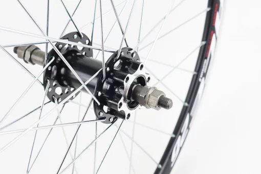 Колесо 26" заднее Disk-brake, обод алюминиевый, втулка 14Gx36H, под вольнобег, крепл. гайка, "RECE26", FIX-210532