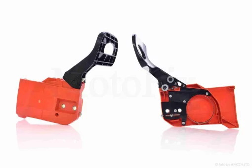 Кришка гальма пилки Goodluck 4500/5200 пряма, у зборі, червона, QT-008110