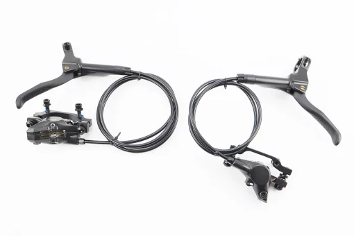 Гальмо Disk-brake гідравлічне переднє+заднє DULA 601+RT525 FR 160mm, FIX-210547