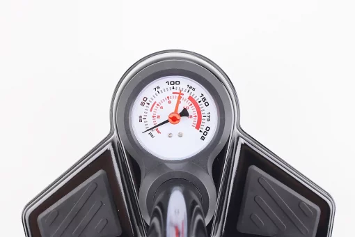 Насос ручний "підлоговий" з манометром 200 psi/12 bar, під штуцера Schrader&amp;Presta, ZF-042, FIX-210551