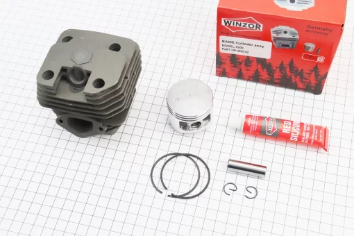 Цилиндр к-кт (цпг) 5200 52сс-45mm (палец 11mm) "черный"+герметик, FIX-205635