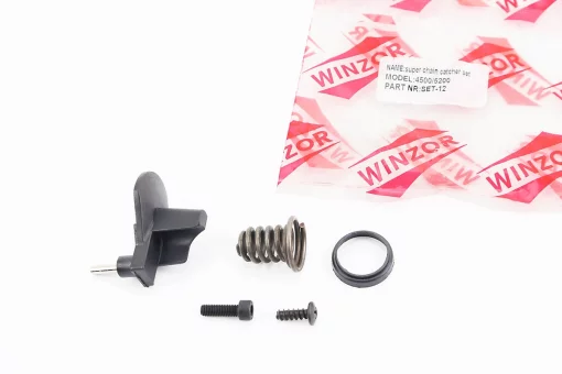 Улавливатель (ограничитель) цепи+пружина амортизатора+болт к-кт, FIX-205675