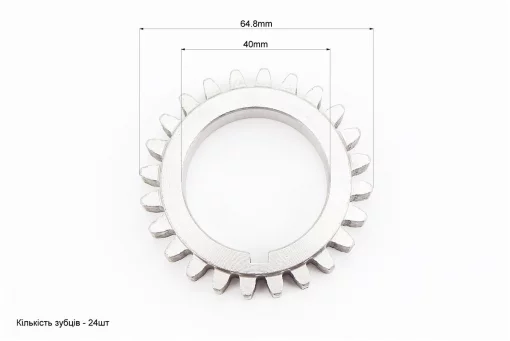 Шестерня коленвала Z-24, d-40mm R170F/R175A/R180NM, FIX-210235