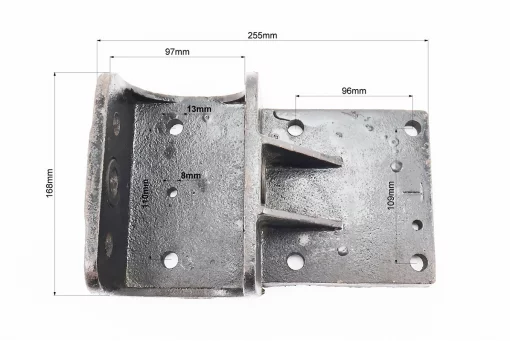 Крышка КПП задняя 81-1, FIX-210237