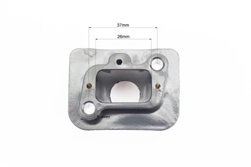 Патрубок карбюратора 1E40F-1E44F к-кт + прокладка, FIX-210248