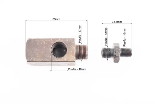 Перехідник датчика температури двигуна, FIX-210254