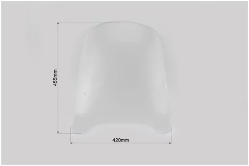 Стекло ветровое 45,5х42см (2,8мм), FIX-337226