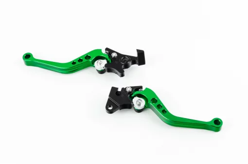 Важелі керма к-кт TUNING з регулюванням натискання (правий диск гальмо), зелені, РІЗНЕ, YQ-354810