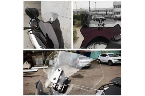 Дефлектор вітрового скла для мотоцикла, універсальний, ЗЧ-МОТО, YQ-301843