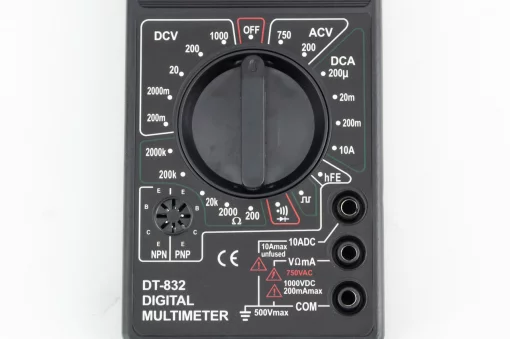 Мультиметр цифровой со звуковым сигналом, DT-832, ЕЛЕКТРОНІКА і компоненти, YQ-366102