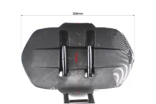 Крило заднє універсальне, кріплення на одну сторону (бризковики) TUNING, карбон, ЗЧ-МОТО, YQ-337960