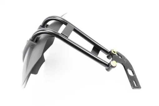 Крило заднє універсальне, кріплення на одну сторону (бризковики) TUNING, чорний, ЗЧ-МОТО, YQ-337959