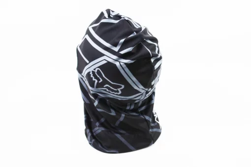 Подшлемник летний (балаклава) "FOX", чёрный (с рисунком) (YK-7709), мото ЕКІПІРУВАННЯ, YQ-337906