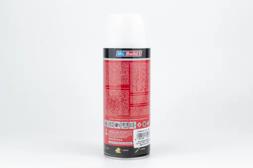 Краска белая акриловая, аэрозоль 400ml, МОТОХІМІЯ, YQ-304745