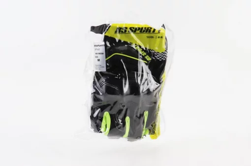 Перчатки мотоциклетные без пальцев M, чёрно-салатовые, мото ЕКІПІРУВАННЯ, YQ-355100