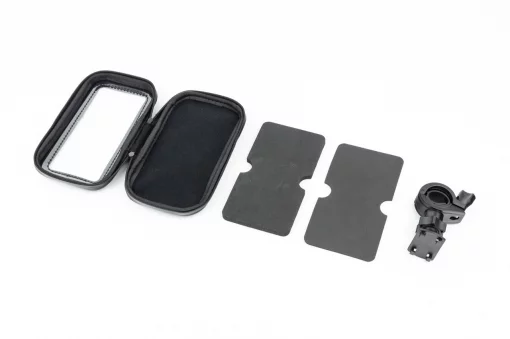 Держатель-чехол телефона (L) 155х85х30мм на руль, сенсорная плёнка, влагозащитный, быстросъёмный, регулируемый, ВЕЛОАКСЕСУАРИ,