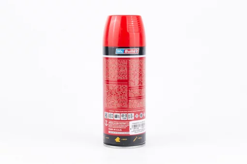 Краска красная акриловая, аэрозоль 400ml, МОТОХІМІЯ, YQ-304907