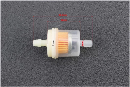 Фильтр топливный прозрачный с магнитом большой (элемент-бумага) тип 2, РІЗНЕ, YQ-337227