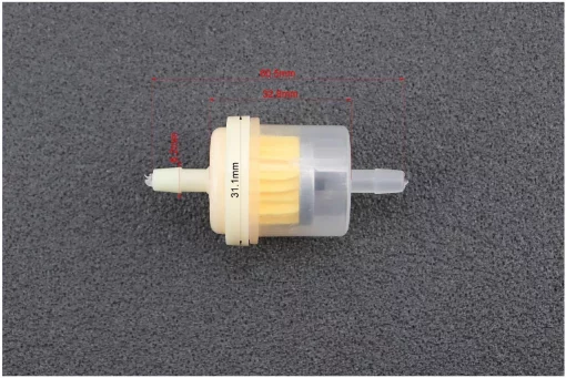 Фильтр топливный прозрачный с магнитом большой (элемент-бумага) тип 4, РІЗНЕ, YQ-354720