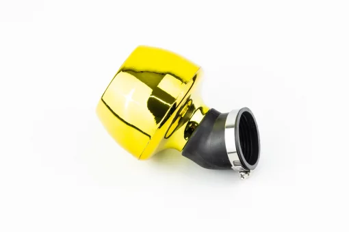 Фильтр воздушный нулевой 42мм 45град. "ТУРБИНА", золотистый, РІЗНЕ, YQ-349994