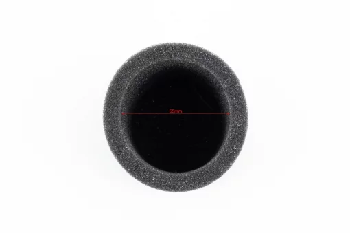 Фильтр воздушный поролон-"цилиндр" 75x75мм., чёрный, ПІТБАЙК, YQ-337061