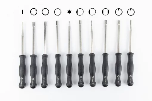 Набор отверток для регулировки карбюраторов, к-кт 10шт, МОТО інструмент, YQ-332169