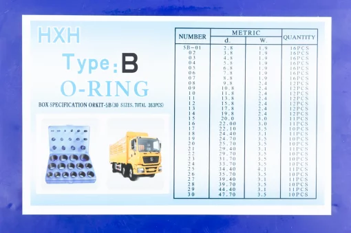 Набор манжетов 363шт разных размеров в пластиковом боксе, Витратні матеріали, YQ-332176