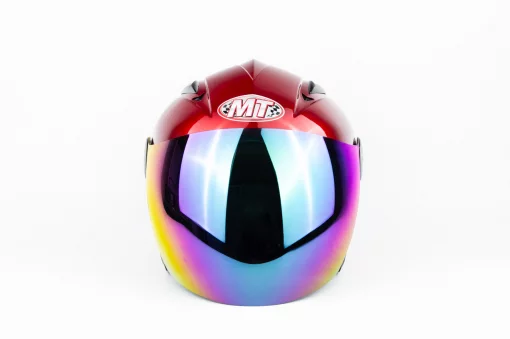 Шлем открытый HF-210 S, красный, ШОЛОМИ, YQ-330637