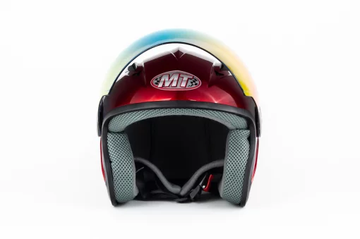 Шлем открытый HF-210 S, красный, ШОЛОМИ, YQ-330637