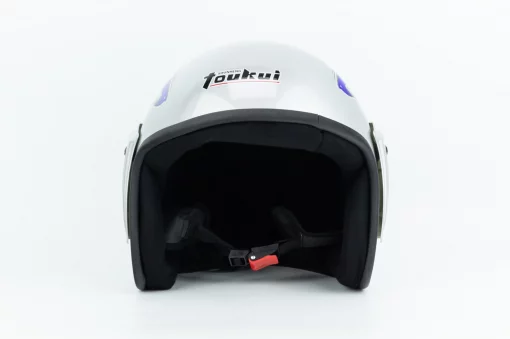 Шлем открытый HK-215, CЕРЫЙ с рисунком (незначительные отличия рисунков, возможны дефекты покраски), ШОЛОМИ, YQ-330533