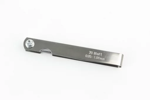 Щупы для регулировки зазоров клапанов 0,05-1,00мм, 20 размеров, Ручний інструмент, YQ-701024