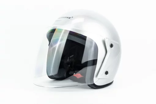 Шлем открытый U-122 M, СЕРЫЙ глянец, ШОЛОМИ, YQ-330686