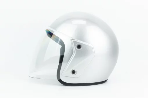 Шлем открытый U-122 M, СЕРЫЙ глянец, ШОЛОМИ, YQ-330686