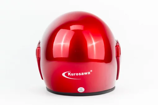 Шлем открытый U-122 M, красный глянец, ШОЛОМИ, YQ-360461