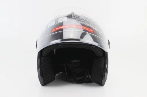 Шлем открытый с очками 707 S, чёрный матовый, ШОЛОМИ, YQ-360081