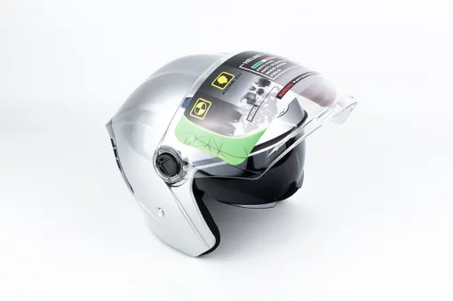 Шлем открытый с очками МТ 606 L, серый, ШОЛОМИ, YQ-360504