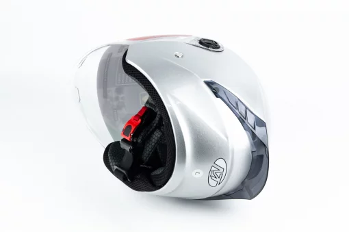 Шлем открытый с очками МТ 606 L, серый, ШОЛОМИ, YQ-360504