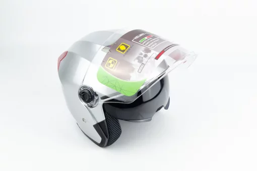 Шлем открытый с очками МТ 858 S, серый, ШОЛОМИ, YQ-360509