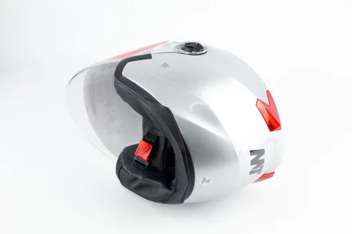 Шлем открытый с очками МТ 858 S, серый, ШОЛОМИ, YQ-360509