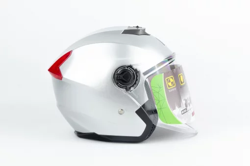 Шлем открытый с очками МТ 858 S, серый, ШОЛОМИ, YQ-360509